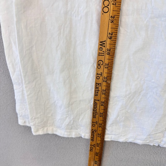 American Vintage White Linen Maxi Skirt and Tank Set - Picture 11 of 12